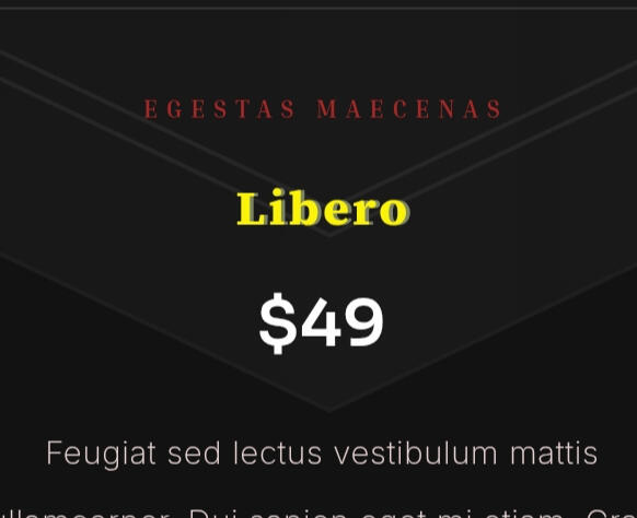 Hero section (before)